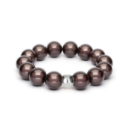 Athrazit Silber 14mm