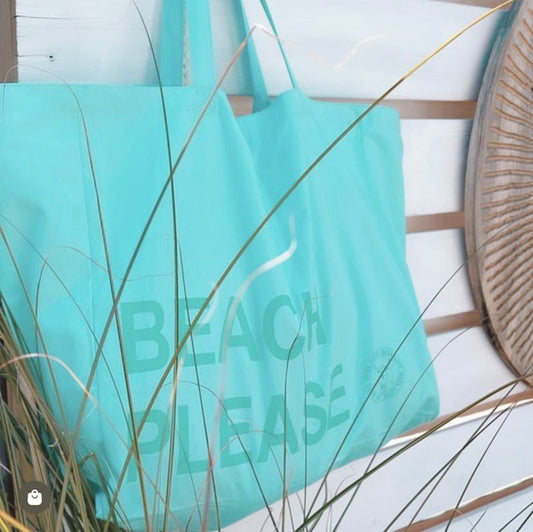 Beach Bag Türkis 2