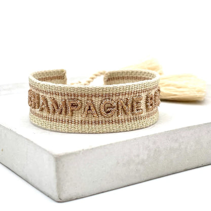 PARSLEY&PEPPER Statement Armband "CHAMPAGNE BABY"