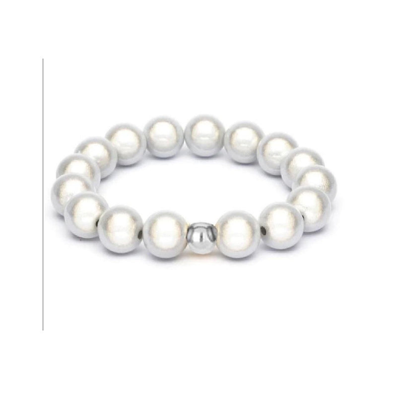 Coconut Silber 10mm