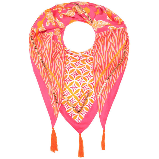 Dreieck Multi Nordic&leo Mix Pink Orange