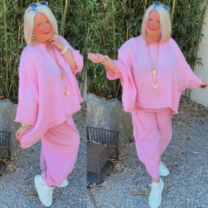 2-Teiler "ASKIM", candy rosa