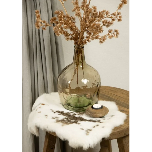 Fell Kaninchen Weiß Braun 2 Qxvkwb