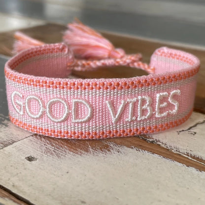 PARSLEY&PEPPER Statement Armband "GOOD VIBES"