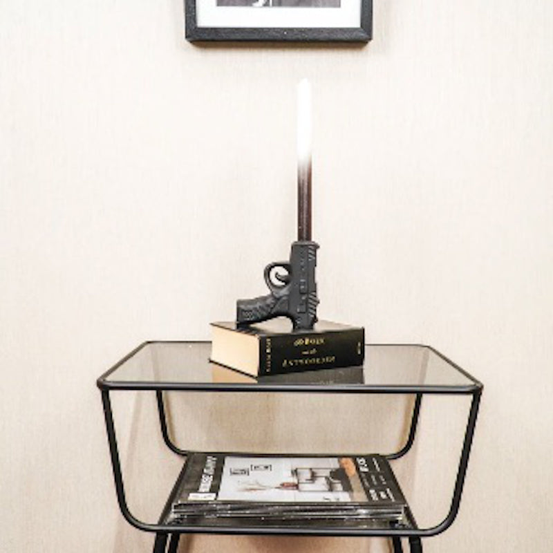 Hv Candleholder Gun Sku 200707 A