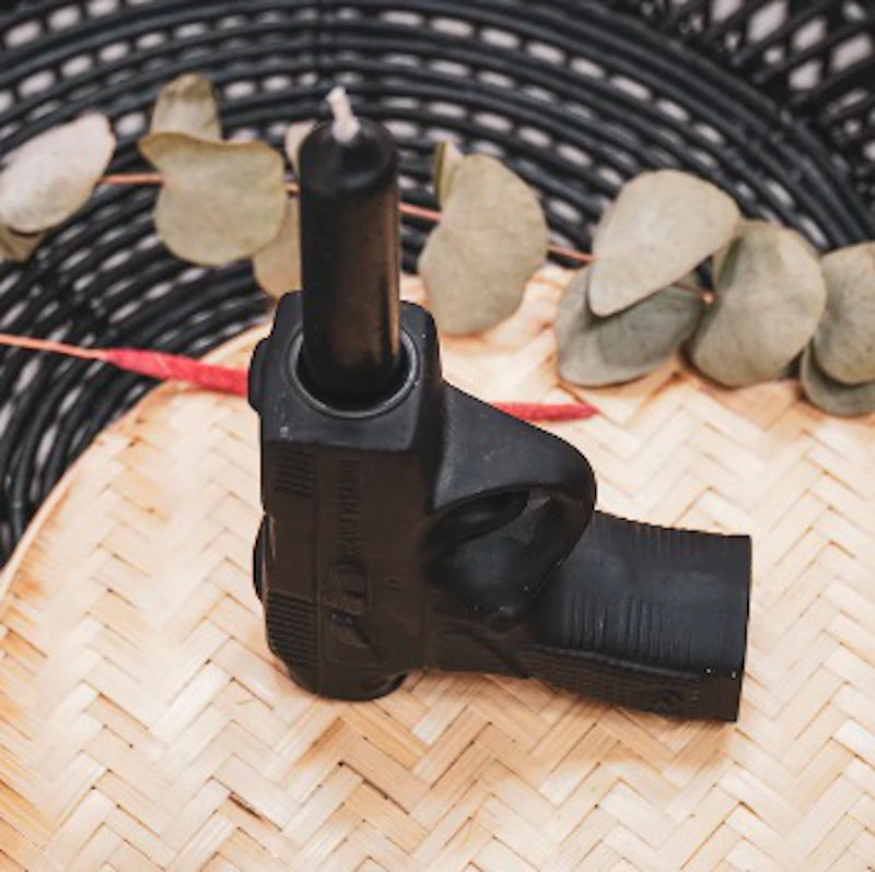 Hv Candleholder Gun Sku 200707 C