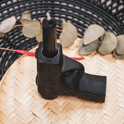 Hv Candleholder Gun Sku 200707 C