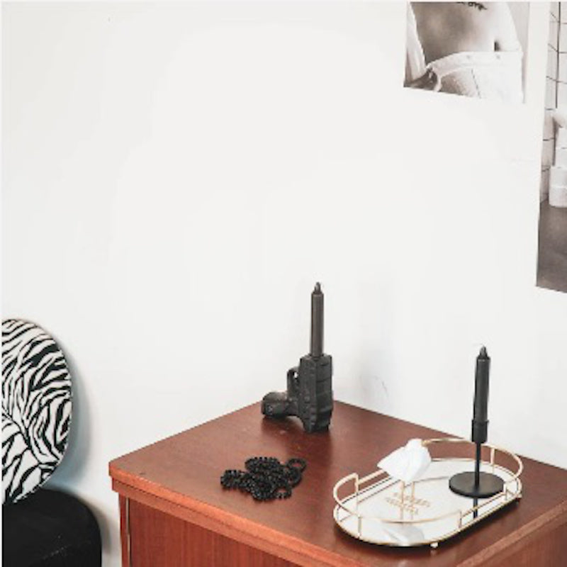 Hv Candleholder Gun Sku 200707 D