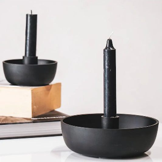 Hv Candleholder Black Sku201504 A