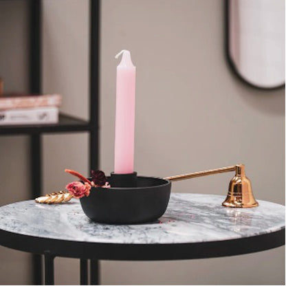 Hv Candleholder Black Sku201504 E