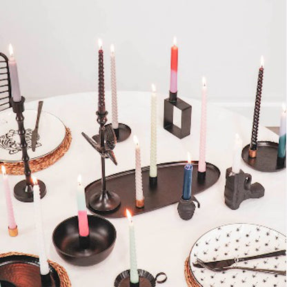 Hv Candles 6pc Black Sku 201628 C