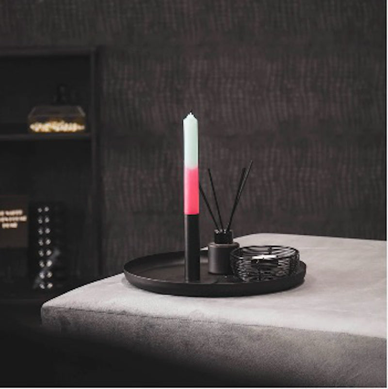 Hv Candles 6pc Green:pink Sku202164 B