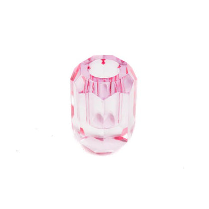 Hv Crystal Candleholder Pink Sku202844