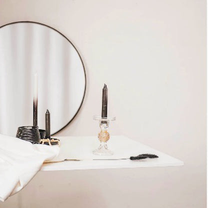 Hv Glas Candelholder Gold Sku202464 C