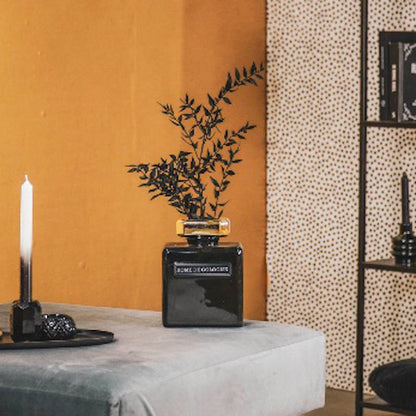 Hv Home De Cologne Vase Black Sku202971 E