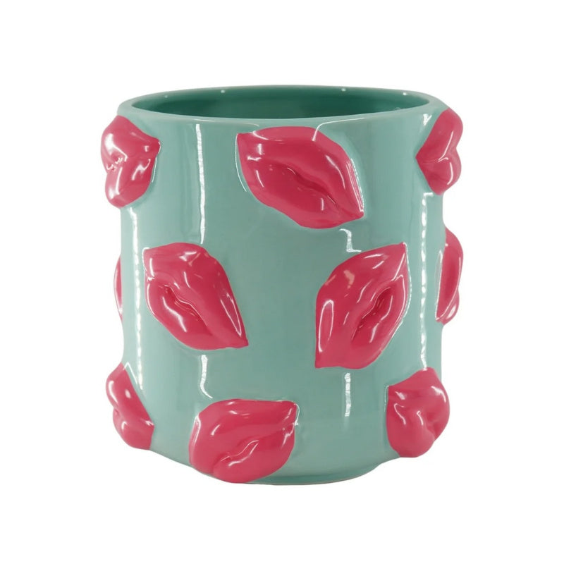 Hv Pot Kisses Mint:pink Groß, Sku 204075