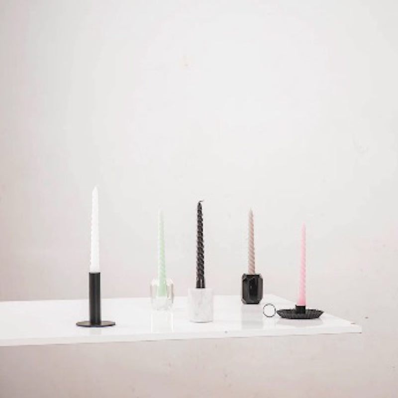 Hv Twisted Candle Black C
