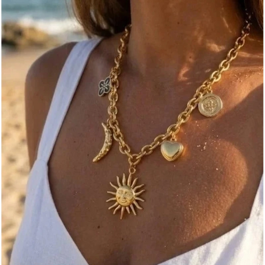 Halskette "LUCKY CHARMS"