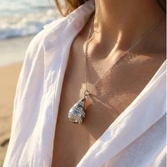 Halskette "DROP with Crystals"