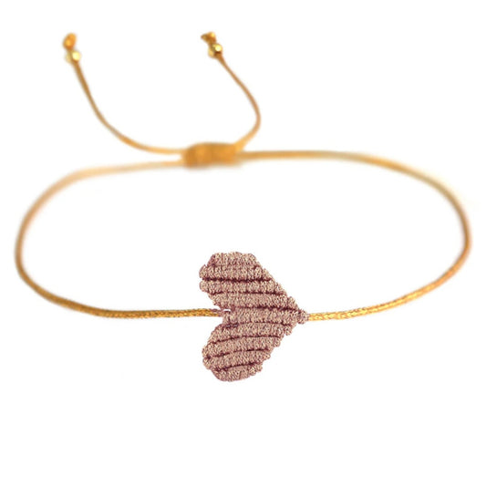 Heartbraceletchampagne Kopie