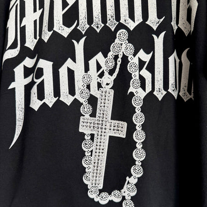 Sweater "MEMORIES" mit Glitzer, schwarz