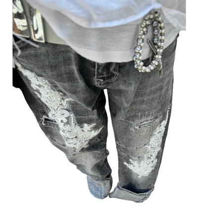 SEXY WOMAN Jeans "FLOWERING VINE"