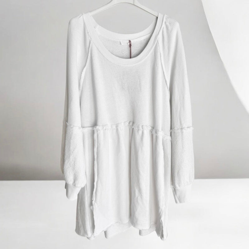 Sweater "LIKE A DRESS", weiß