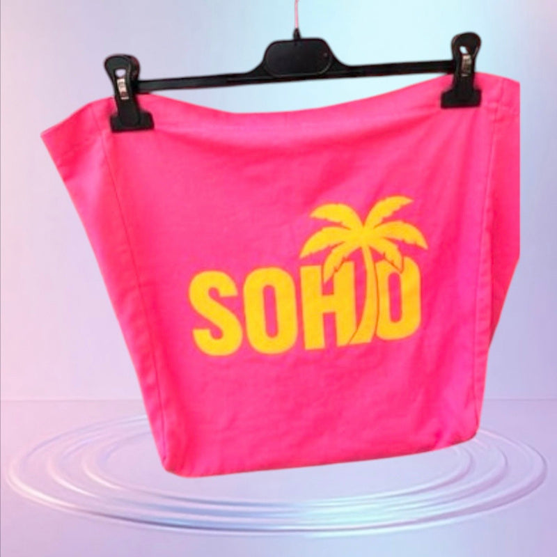 Strandtasche "SOHO" 🌴 in 3 Neonfarben