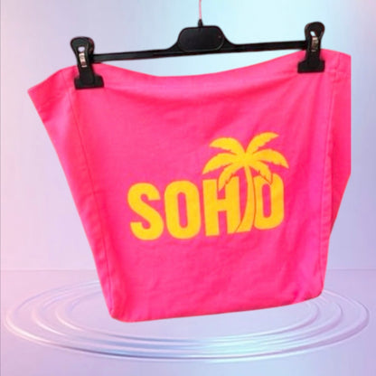 Strandtasche "SOHO" 🌴 in 3 Neonfarben