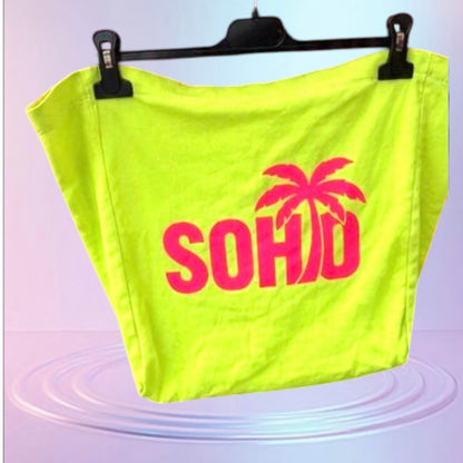 Strandtasche "SOHO" 🌴 in 3 Neonfarben