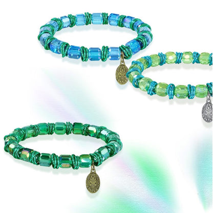 KONPLOTT® - FESTIVAL Armband elastisch, blue