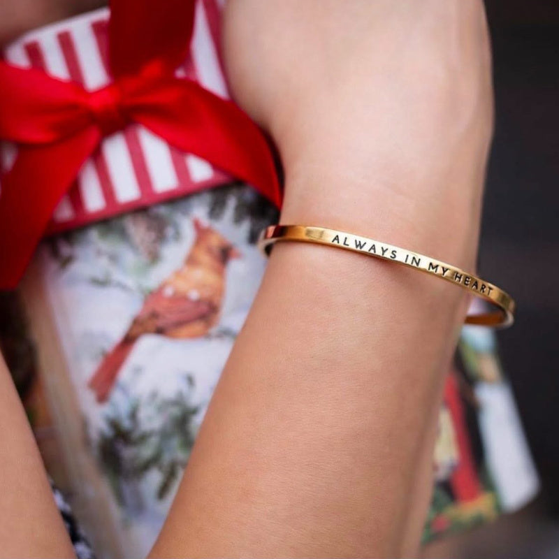 Simple Pledge - Armreif "ALWAYS IN MY HEART"