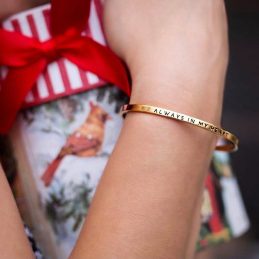 Simple Pledge - Armreif "ALWAYS IN MY HEART"