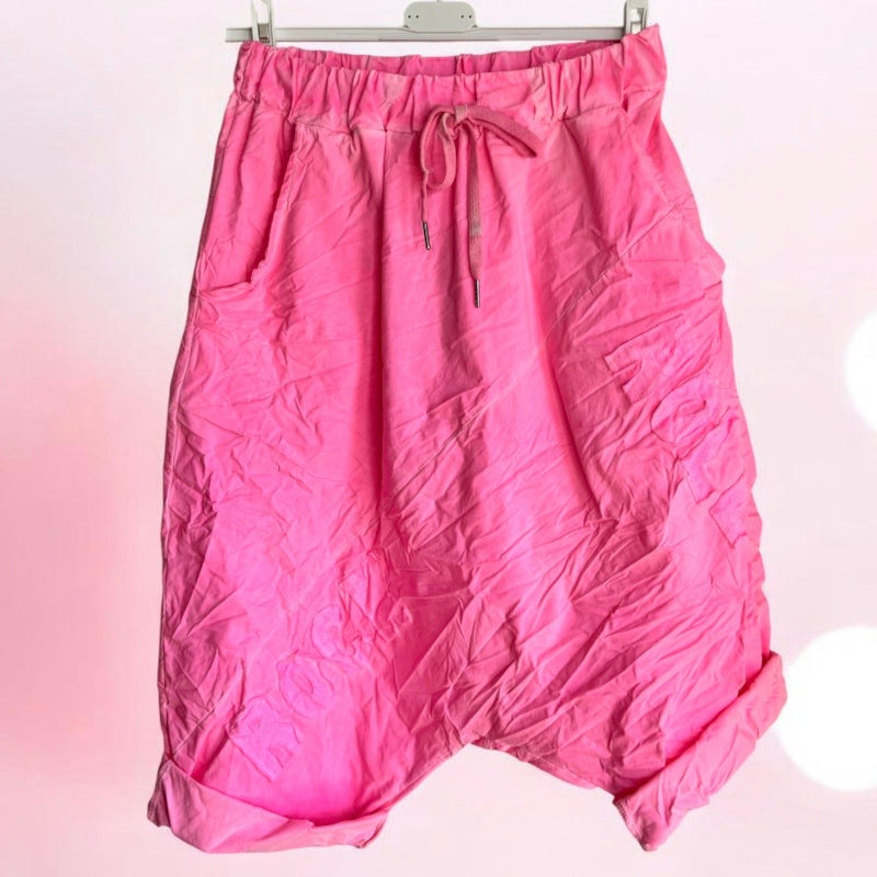 Baggy Bermuda Shorts "ROCK & ROLL"