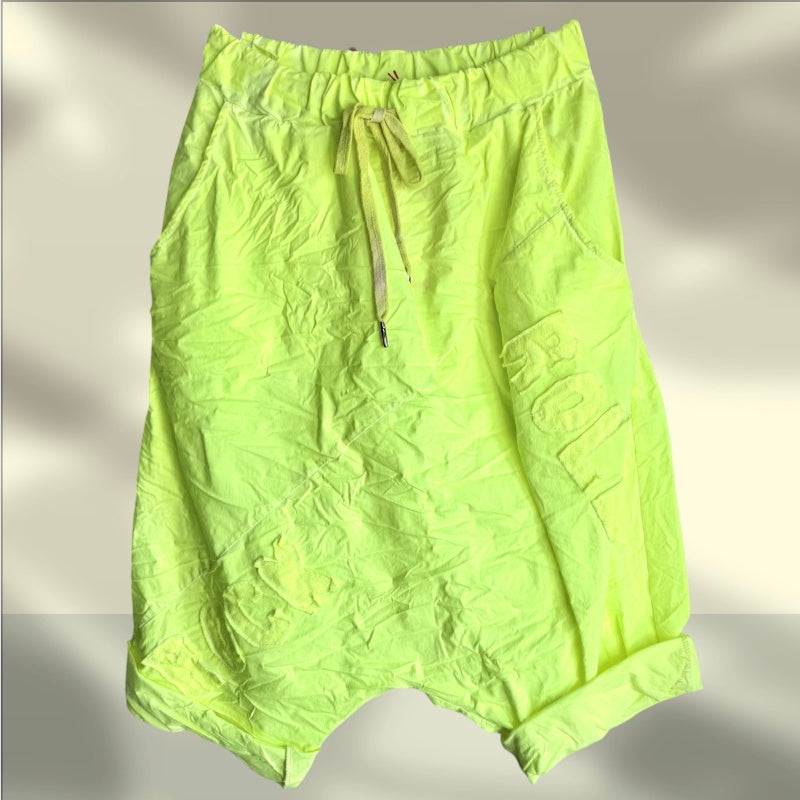 Baggy Bermuda Shorts "ROCK & ROLL"