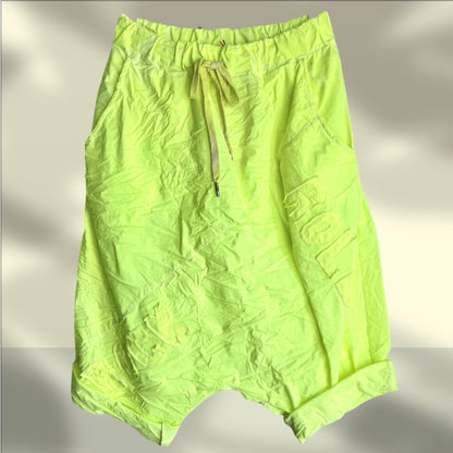 Baggy Bermuda Shorts "ROCK & ROLL"