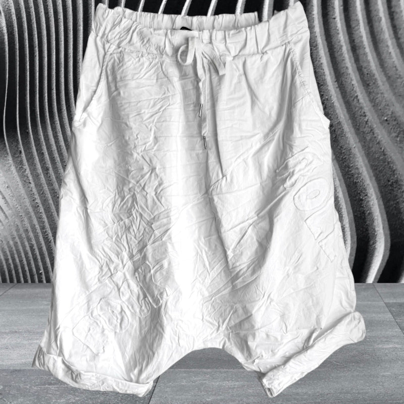 Baggy Bermuda Shorts "ROCK & ROLL"