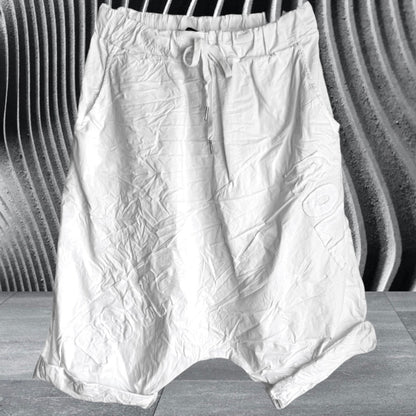 Baggy Bermuda Shorts "ROCK & ROLL"