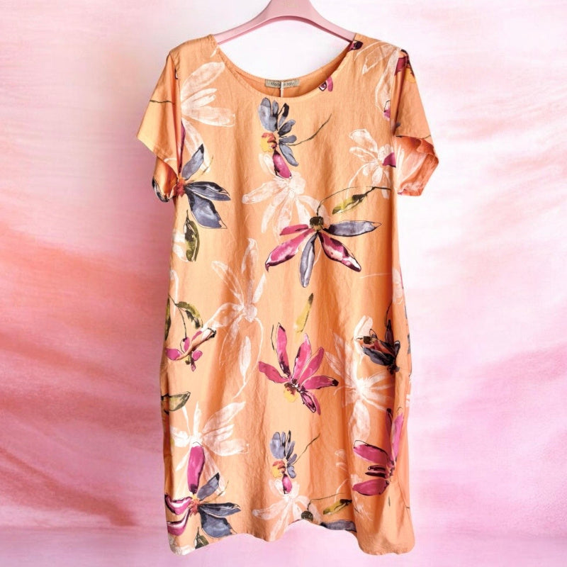Kleid "HAPPY SPRING", orange