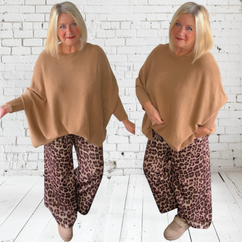 oversized Strickpullover "MOVE"