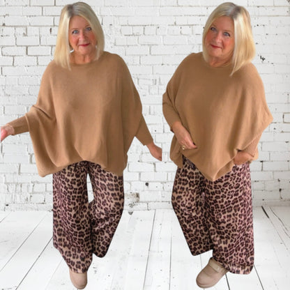 oversized Strickpullover "MOVE"