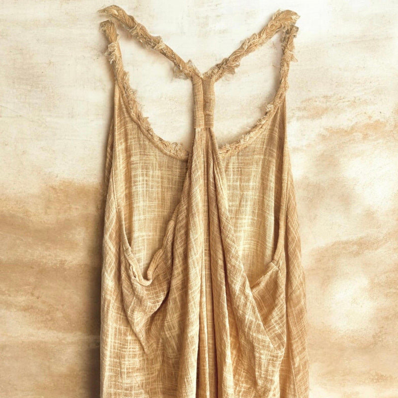 Maxikleid "AGRA", camel