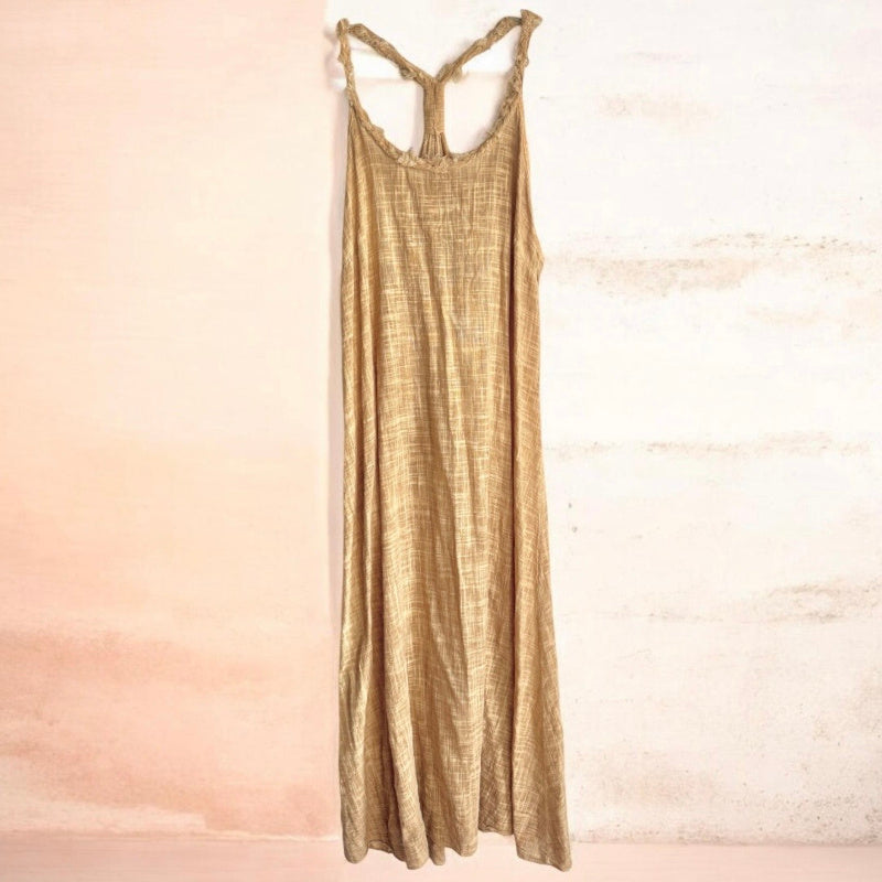 Maxikleid "AGRA", camel