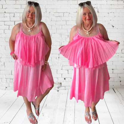 Trägerkleid "KATINKA", candy pink