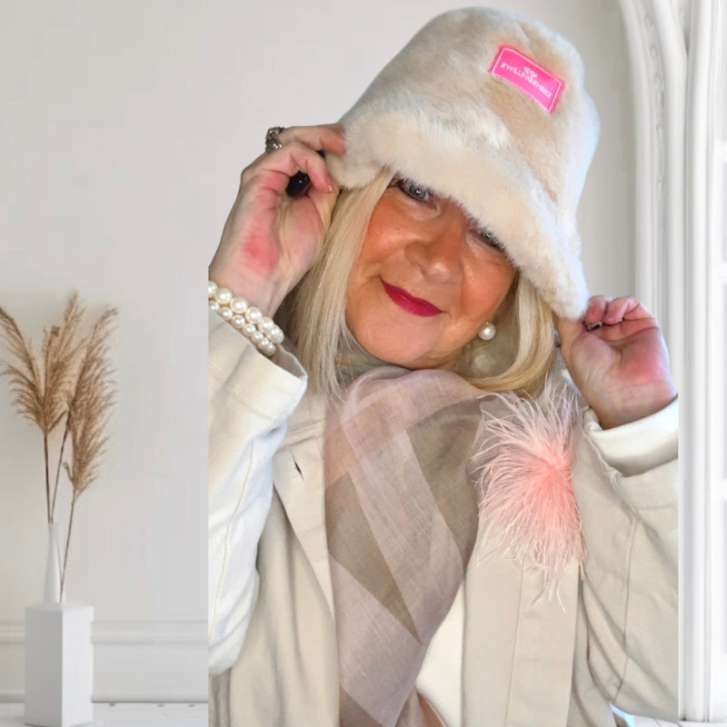 Viskose Schal "LOVE", multi-pastell