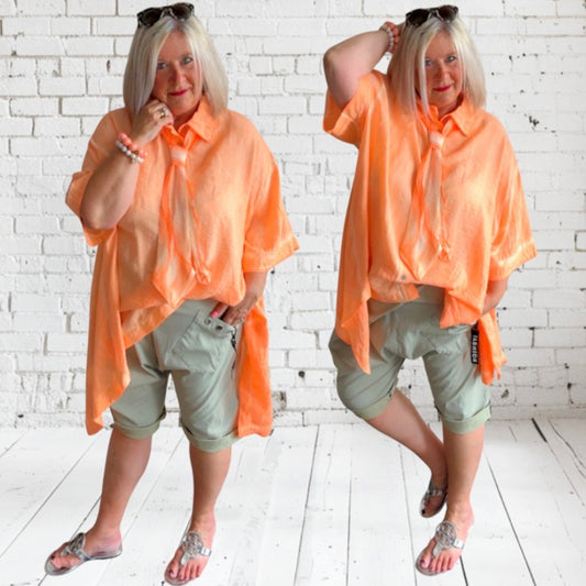 Baggy Bermuda Shorts "FASHION"