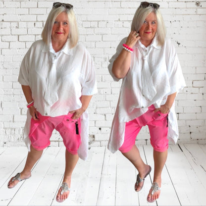 Baggy Bermuda Shorts "FASHION"
