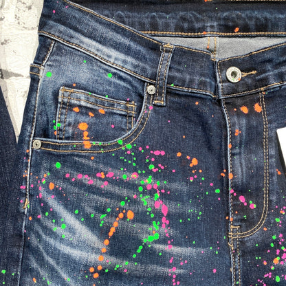 SEXY WOMAN Jeans "NEON SPLASH"