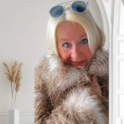 Felljacke "LUXURY FAKE FUR", braun