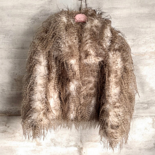 Felljacke "LUXURY FAKE FUR", braun